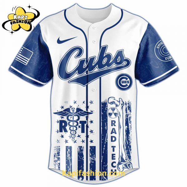 Kapifashion2FChicago Cubs Radiology Tech Night Exclusive Design Jersey 4.jpg