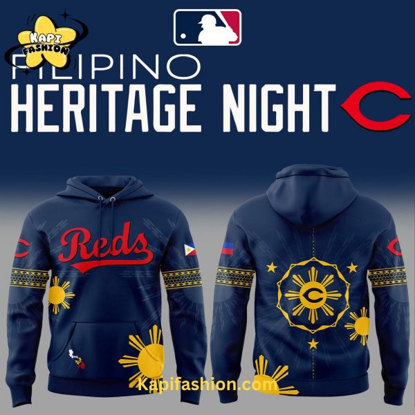 Cincinnati Reds Filipino Heritage Night Hoodie
