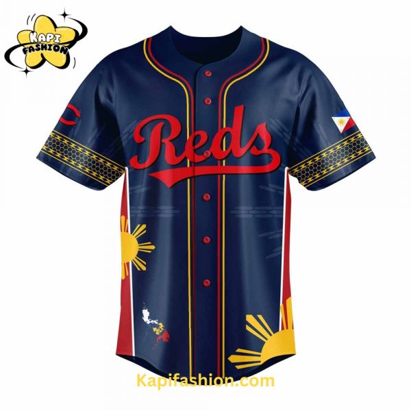 Cincinnati Reds Filipino Heritage Night Jersey