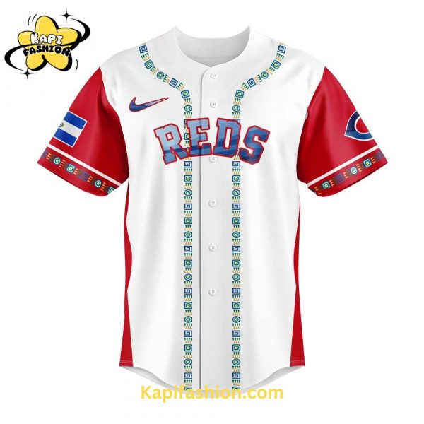 Cincinnati Reds Salvadoran Heritage Jersey 2025