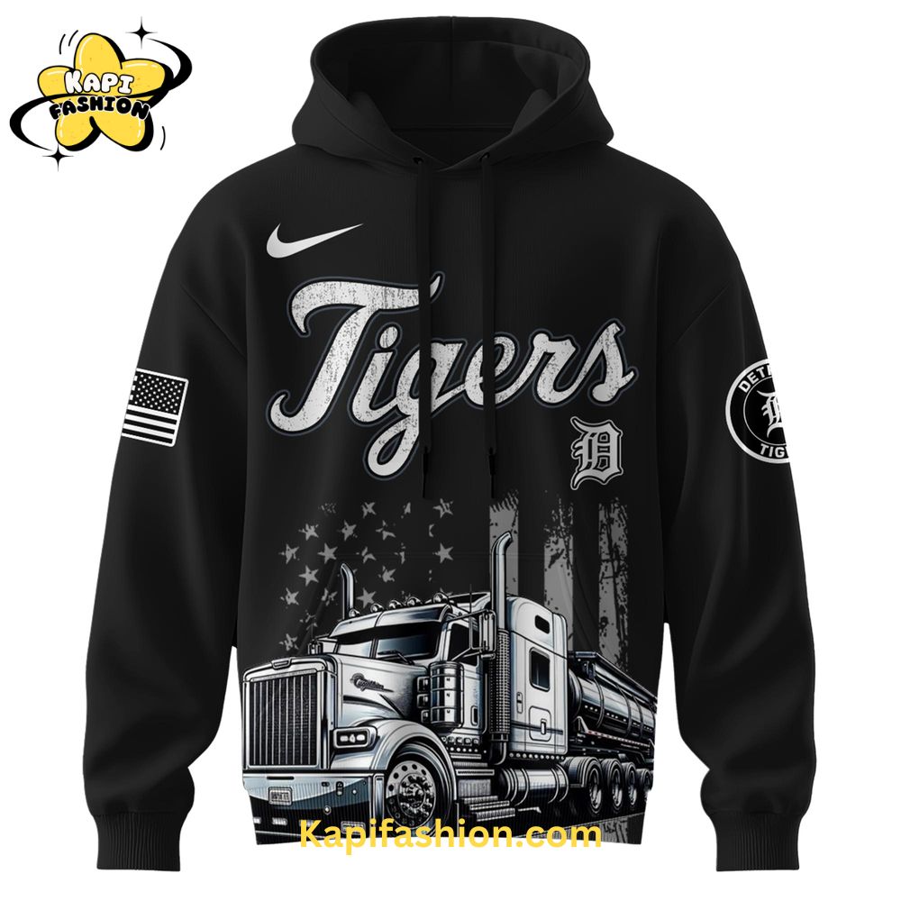 Detroit Tigers Nation Truck Driver Appreciation Week Limited Edition Hoodie 2025 Detroit Tigers Nation Truck Driver Appreciation Week Limited Edition Hoodie 2025