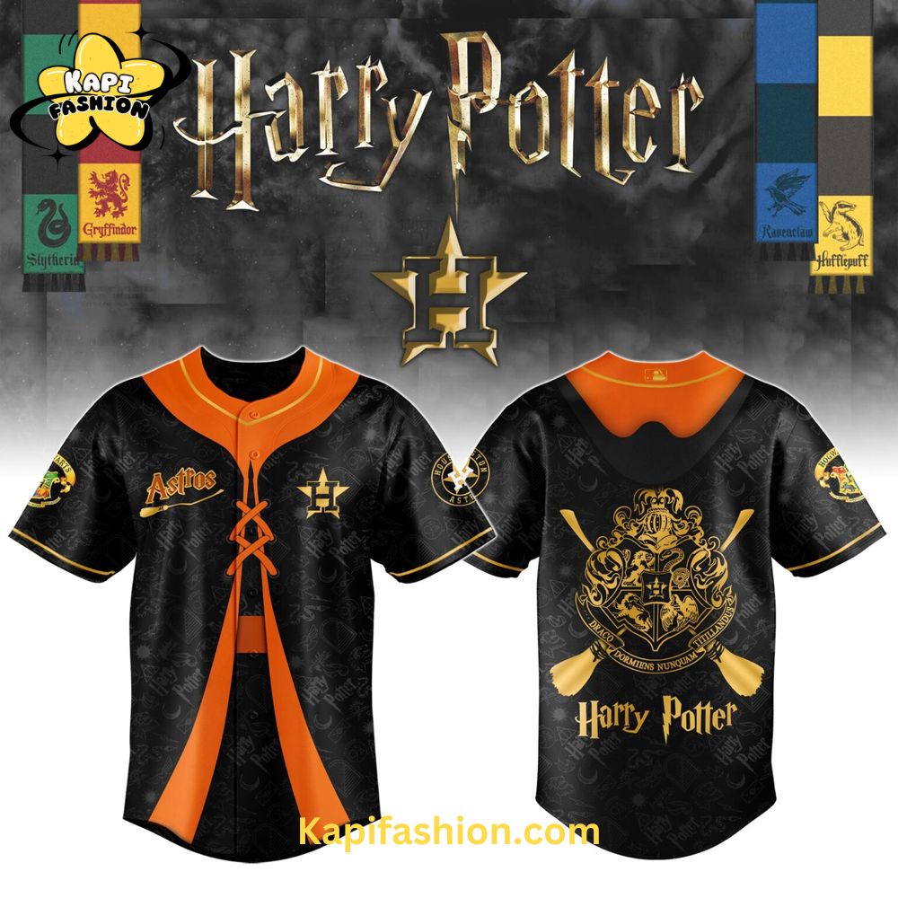 Houston Astros Harry Potter Special Edition Jersey V2 Houston Astros Harry Potter Special Edition Jersey V2