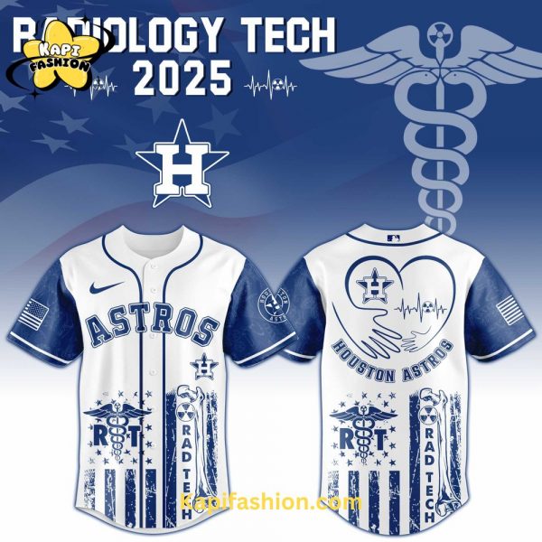 Houston Astros Radiology Tech Night Exclusive Design Jersey
