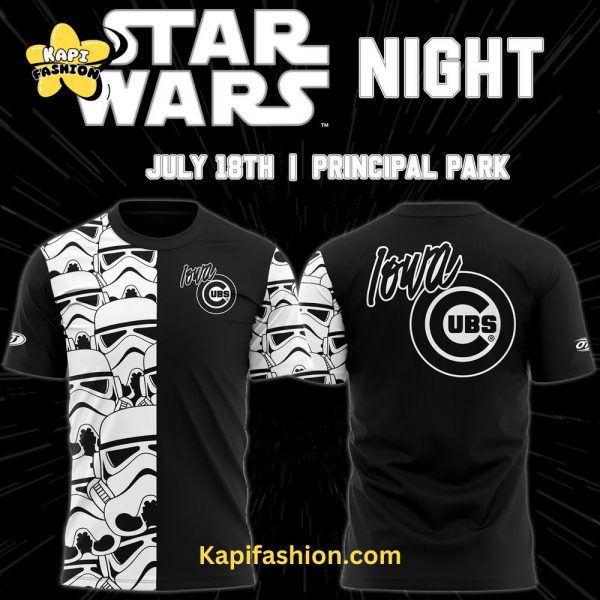 Iowa Cubs Star Wars Night Limited Editions TShirt