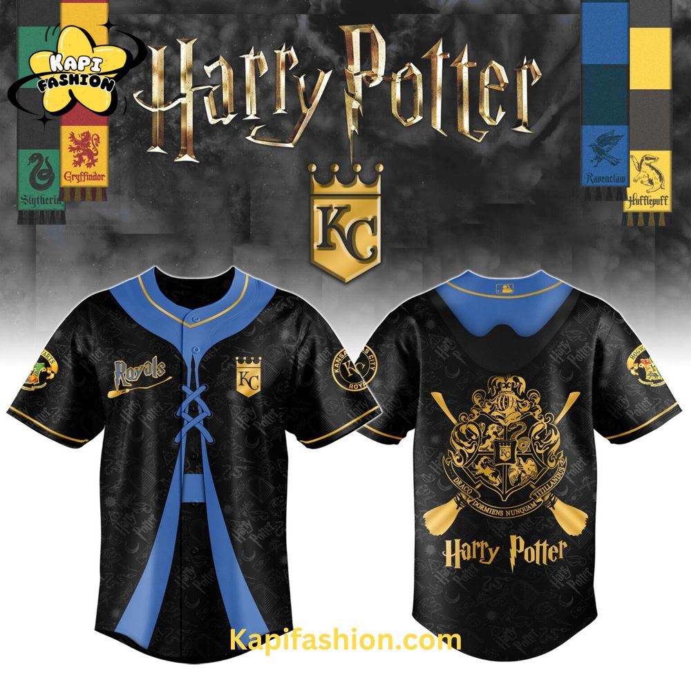Kansas City Royals Harry Potter Special Edition Jersey V2 Kansas City Royals Harry Potter Special Edition Jersey V2