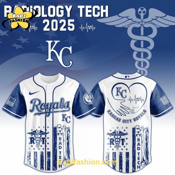 Kansas City Royals Radiology Tech Night Exclusive Design Jersey