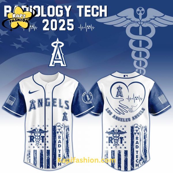 Los Angeles Angels Radiology Tech Night Exclusive Design Jersey