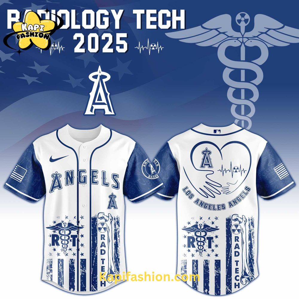 Los Angeles Angels Radiology Tech Night Exclusive Design Jersey Los Angeles Angels Radiology Tech Night Exclusive Design Jersey