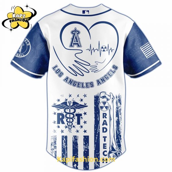 Los Angeles Angels Radiology Tech Night Exclusive Design Jersey