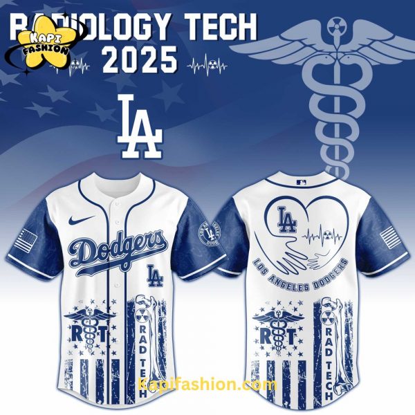 Los Angeles Dodgers Radiology Tech Night Exclusive Design Jersey