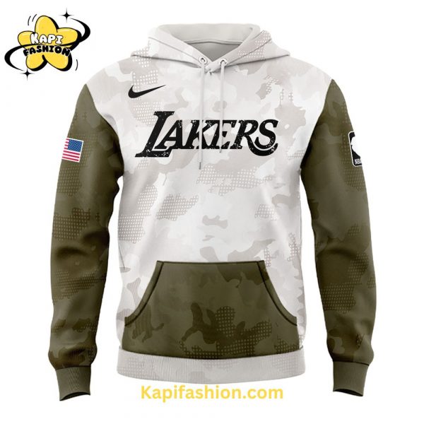 Los Angeles Lakers Armed Forces Day Special 2025 Hoodie