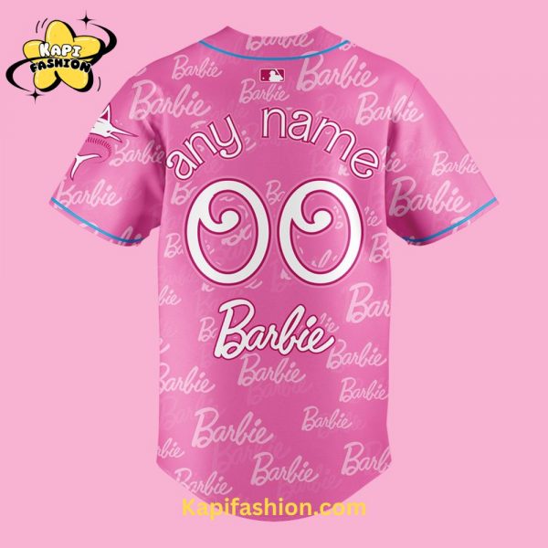 Kapifashion2FMiami Marlins Barbie Special Limited Edition Jersey Custom 3.jpg