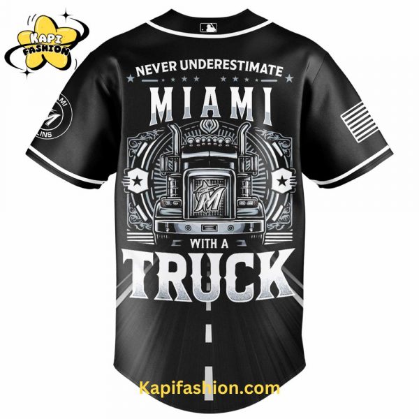 Kapifashion2FMiami Marlins Nation Truck Driver Appreciation Week Limited Edition Jersey 2025 3.jpg