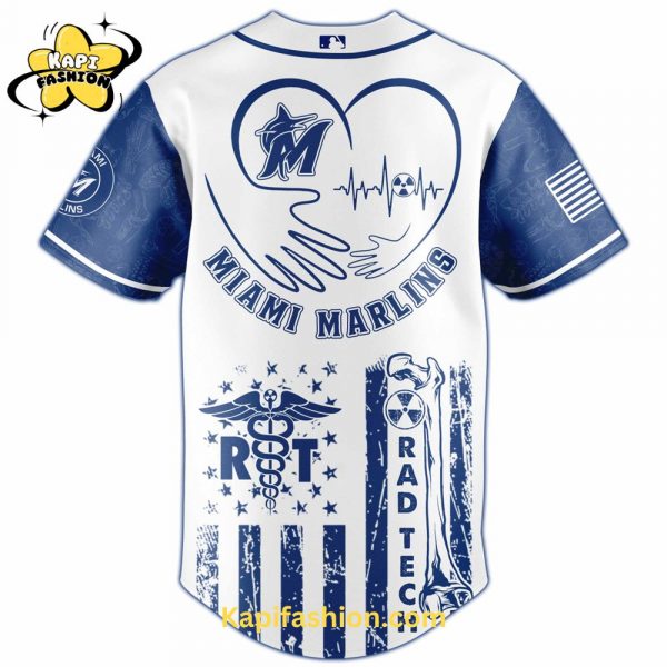 Miami Marlins Radiology Tech Night Exclusive Design Jersey