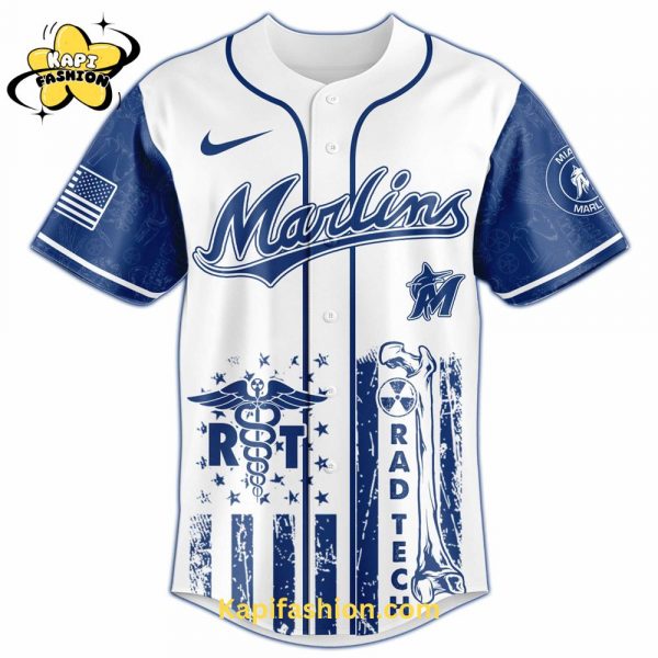 Kapifashion2FMiami Marlins Radiology Tech Night Exclusive Design Jersey 4.jpg