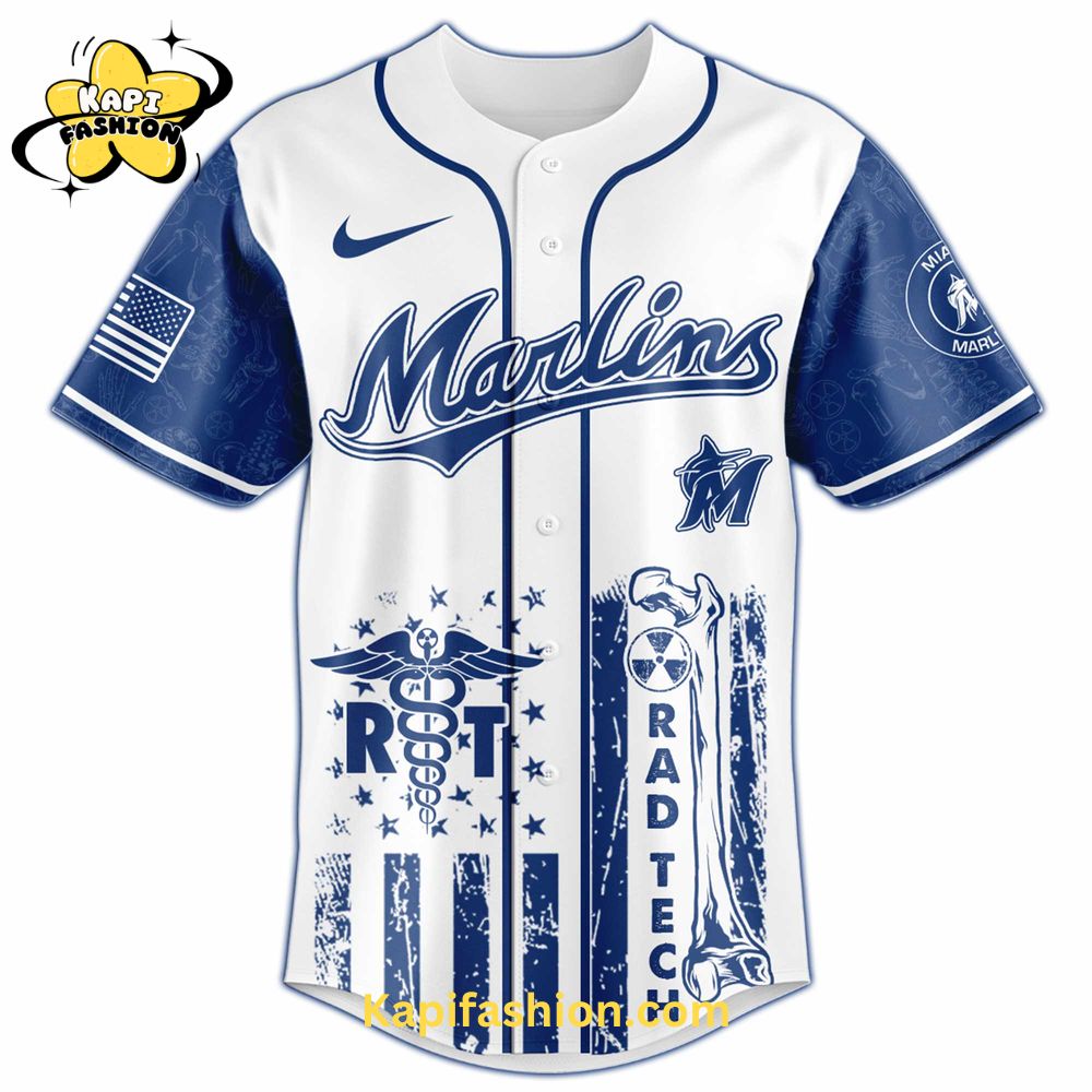 Miami Marlins Radiology Tech Night Exclusive Design Jersey Miami Marlins Radiology Tech Night Exclusive Design Jersey