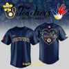 Milwaukee Brewers NURSES NIGHT Navy Baseball Jersey
