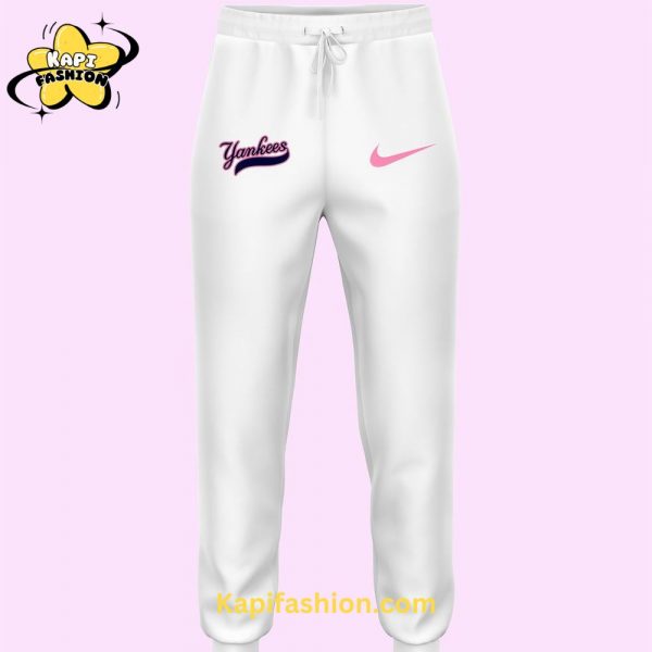 Kapifashion2FNew York Yankees BLACKPINK Limited Edition White Jersey 2025 V3 4.jpg