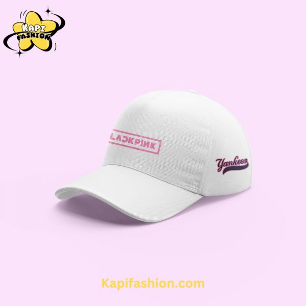 Kapifashion2FNew York Yankees BLACKPINK Limited Edition White Jersey 2025 V3 5.jpg