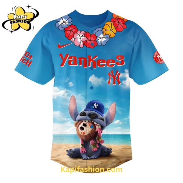 New York Yankees Lilo & Stitch Special Jersey 2025