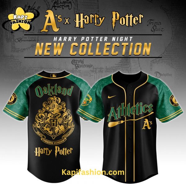 Oakland Athletics Harry Potter Special Edition Jersey