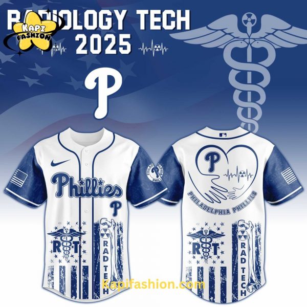 Philadelphia Phillies Radiology Tech Night Exclusive Design Jersey