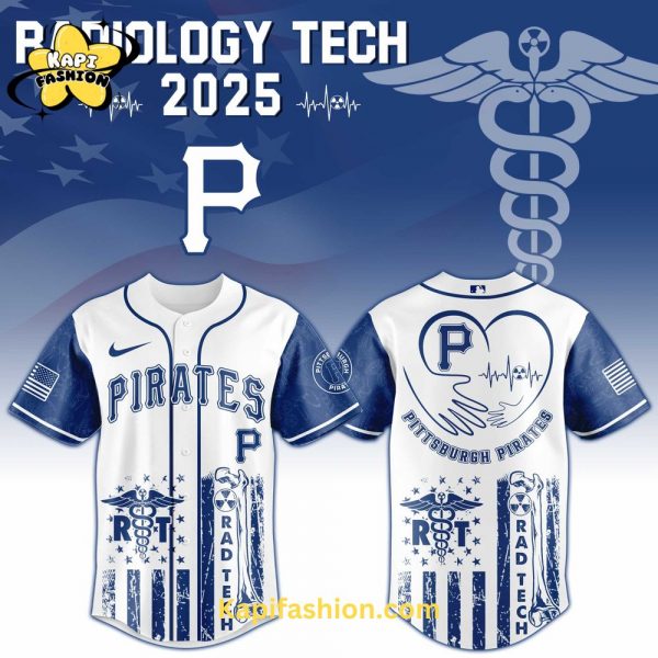 Pittsburgh Pirates Radiology Tech Night Exclusive Design Jersey