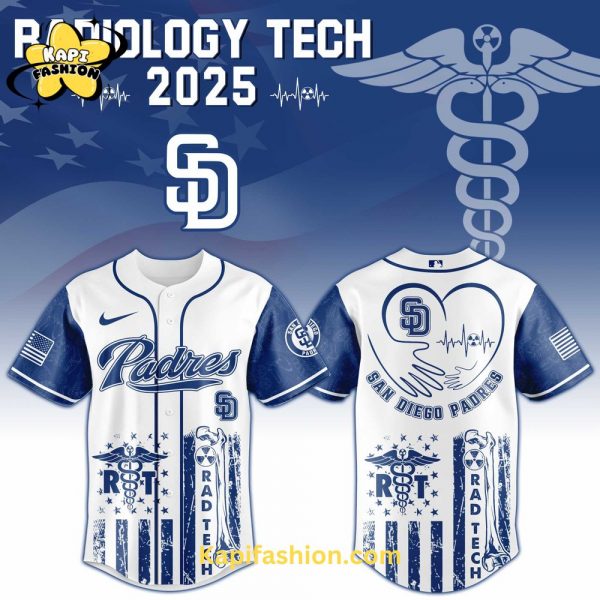 San Diego Padres Radiology Tech Night Exclusive Design Jersey