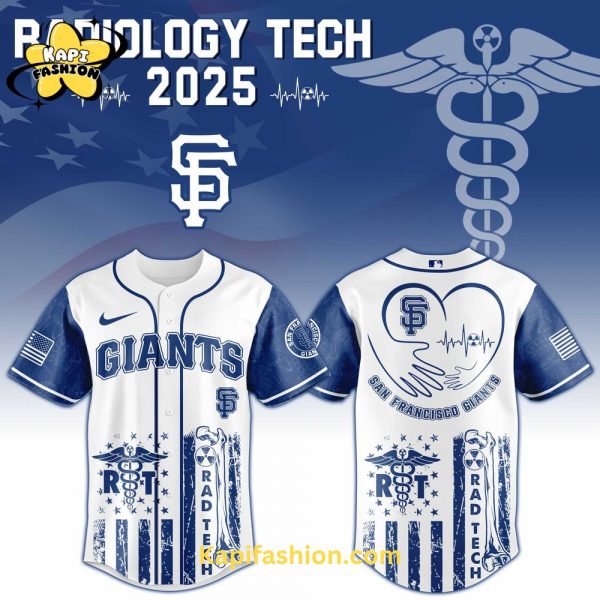 San Francisco Giants Radiology Tech Night Exclusive Design Jersey