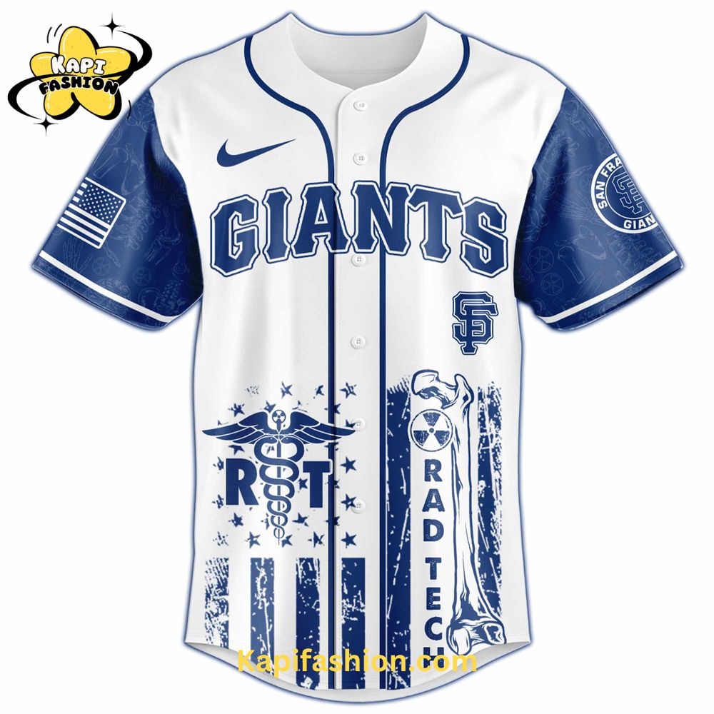 San Francisco Giants Radiology Tech Night Exclusive Design Jersey San Francisco Giants Radiology Tech Night Exclusive Design Jersey