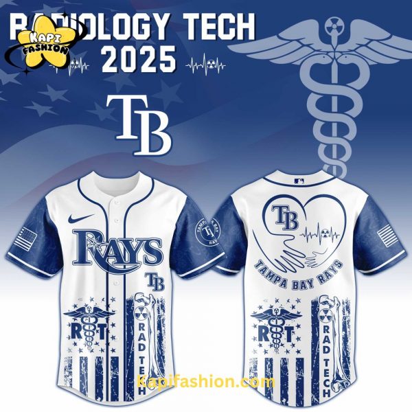Tampa Bay Rays Radiology Tech Night Exclusive Design Jersey
