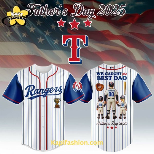 Texas Rangers Fatherâs Day Jersey Editions Limited 2025 V1