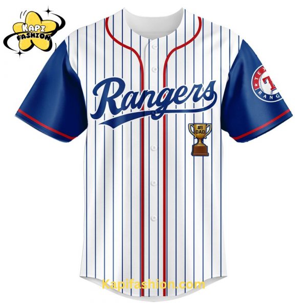 Texas Rangers Fatherâs Day Jersey Editions Limited 2025 V1