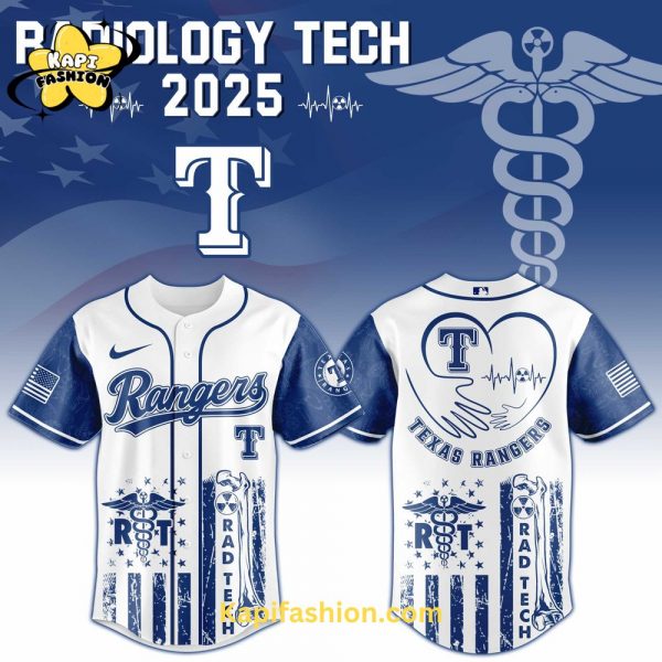 Texas Rangers Radiology Tech Night Exclusive Design Jersey