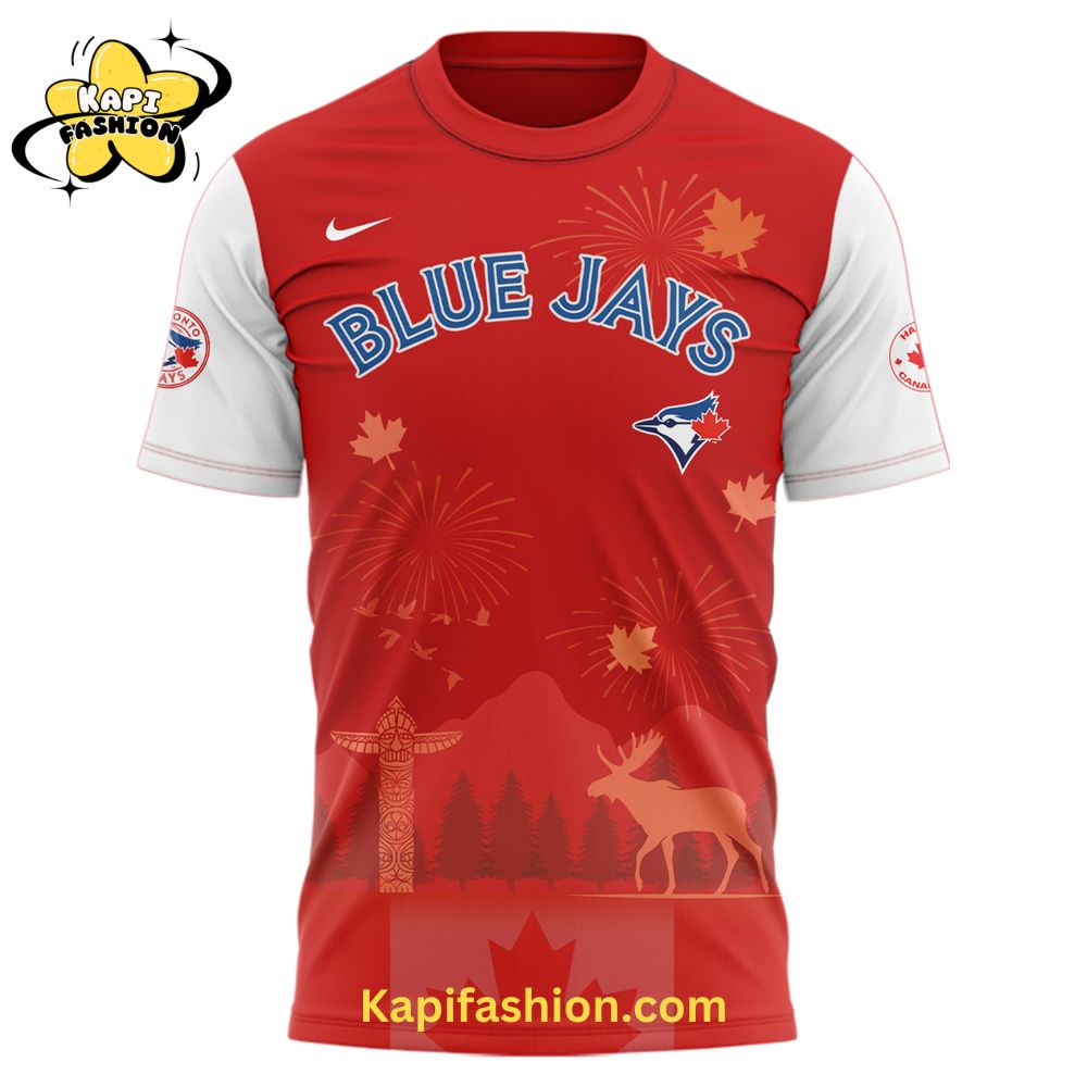 Toronto Blue Jays Happy Canada Day 2025 Limited Edition Tshirt Toronto Blue Jays Happy Canada Day 2025 Limited Edition Tshirt