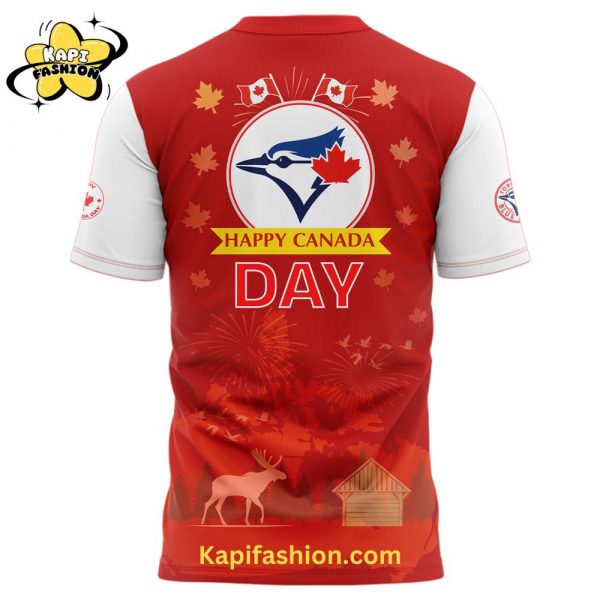 Kapifashion2FToronto Blue Jays Happy Canada Day 2025 Limited Edition Tshirt 3.jpg