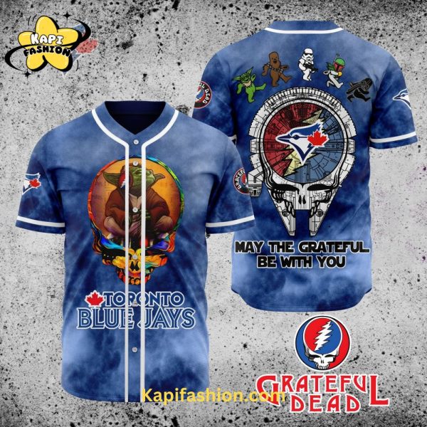 Toronto Blue Jays Star Wars x Grateful Dead Jersey