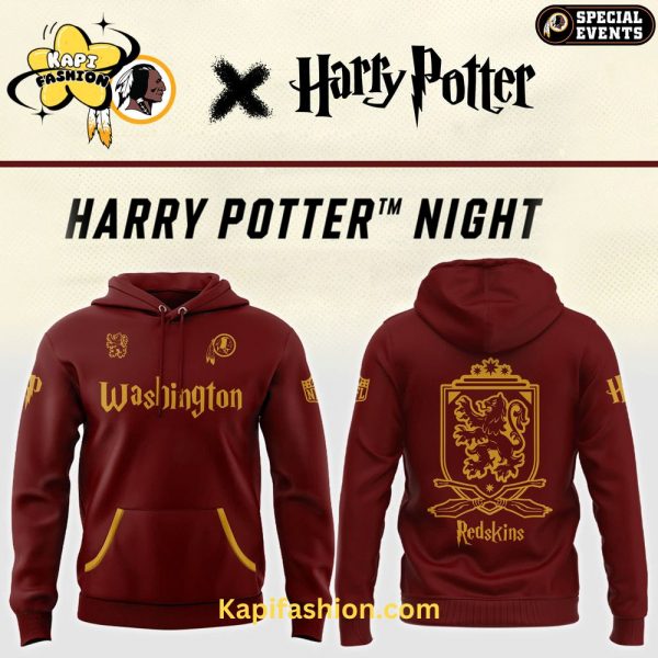 Washington Commanders Redskins Harry Potter Night Hoodie