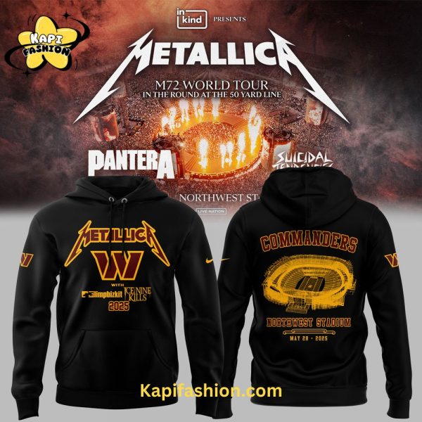 Washington Commanders World Tour Limited Edition Black Hoodie
