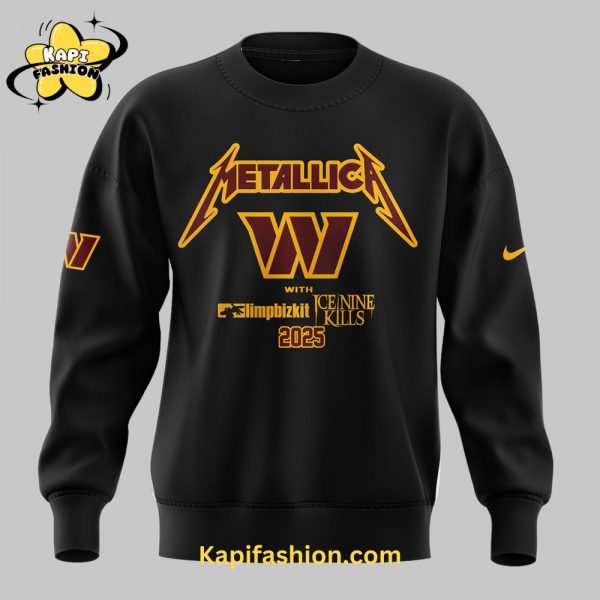 Washington Commanders World Tour Limited Edition Black Sweatshirt