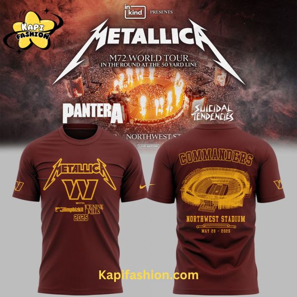 Washington Commanders World Tour Limited Edition Tshirt V2