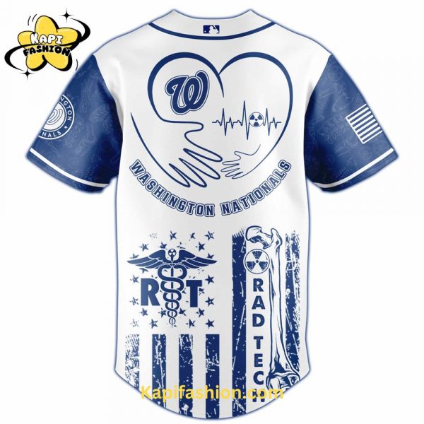 Washington Nationals Radiology Tech Night Exclusive Design Jersey