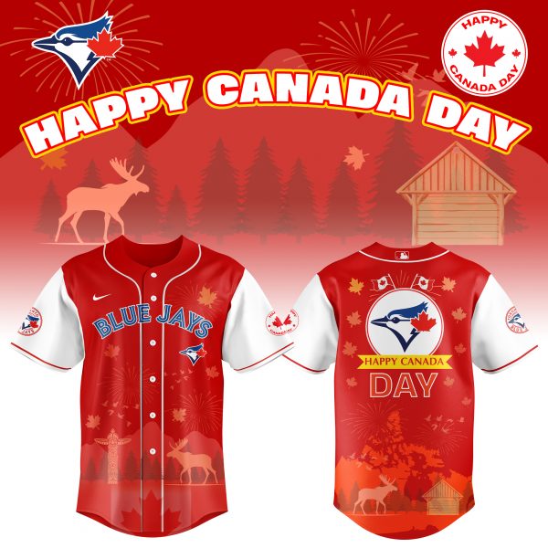 Toronto Blue Jays Happy Canada Day 2025 Limited Edition Jersey