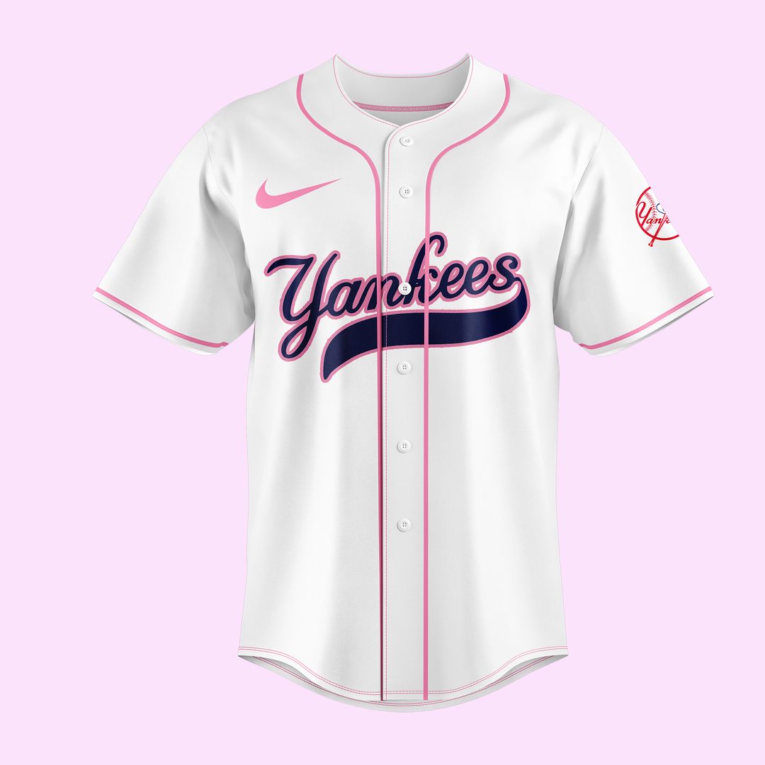 New York Yankees BLACKPINK Limited Edition White Jersey 2025 V2 New York Yankees BLACKPINK Limited Edition White Jersey 2025 V2