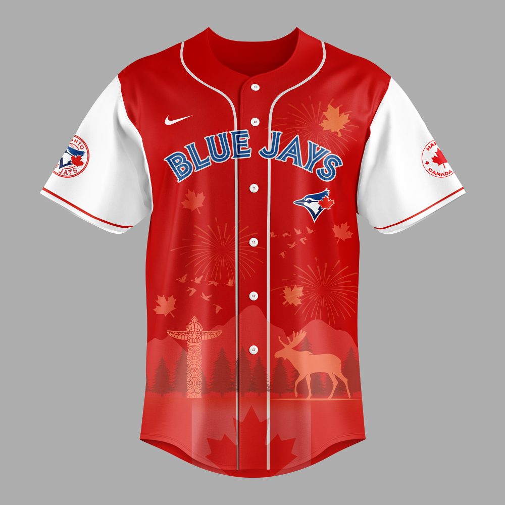 Toronto Blue Jays Happy Canada Day 2025 Limited Edition Jersey