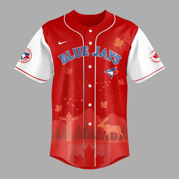 Toronto Blue Jays Happy Canada Day 2025 Limited Edition Jersey