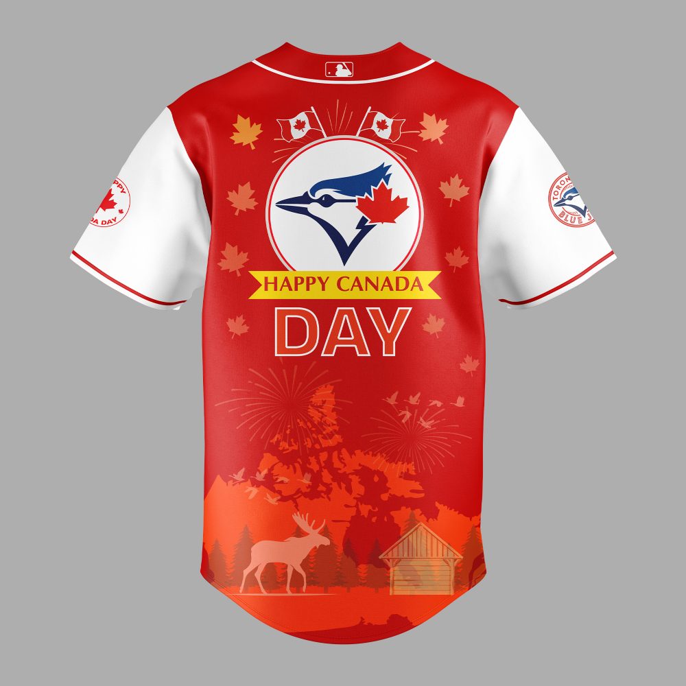 Toronto Blue Jays Happy Canada Day 2025 Limited Edition Jersey