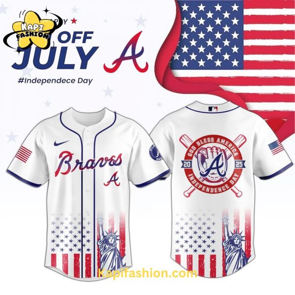 Atlanta Braves Special Independence Day Limited Edition Jersey