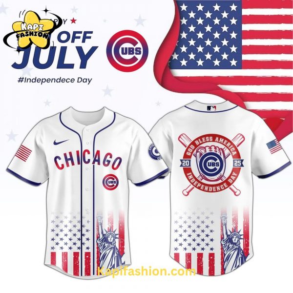 Chicago Cubs Special Independence Day Limited Edition Jersey