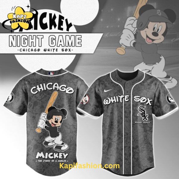 Chicago White Sox Mickey Mouse Night Game Jersey V2